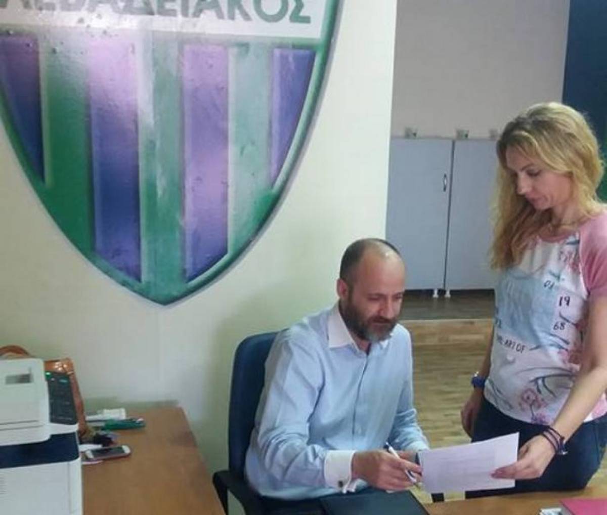 Λεβαδειακός: Έπιασε δουλειά ο Νικάκης