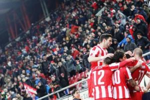 Ολυμπιακός: Πρόστιμο 1000 ευρώ για τους οπαδούς