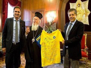 Η επίσκεψη του Αστέρα στο Πατριαρχείο (video)