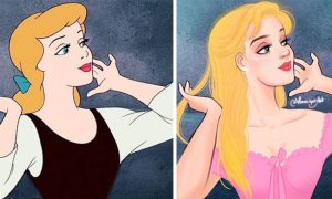Καλλιτέχνης μεταμορφώνει τις ηρωίδες της Disney σε γυναίκες του σήμερα