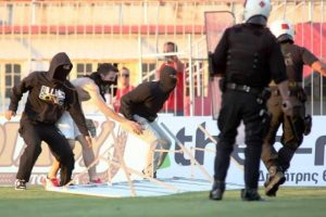 Επεισόδια στο Ολυμπιακός Βόλου – Ηρακλής