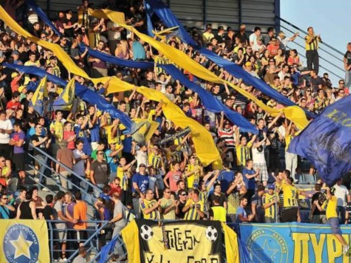Οι ASTERAS FANS στο ΟΑΚΑ