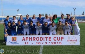 Νικήτρια του «Aphrodite Cyprus Cup» η Εθνική Ελλάδας