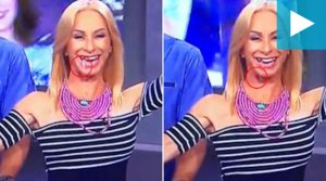 Τηλεπαρουσιάστρια έχασε το δόντι της κατά τη διάρκεια εκπομπής! (vid)