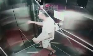 Πήγαν να βάλουν τζάμι σε ασανσέρ αλλά δεν χωρούσε – Απίστευτο από που έγινε μόλις ξεκίνησε (video)