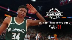Δέκατος καλύτερος παίκτης στο NBA 2K18 ο Γιάννης Αντετοκούνμπο! (pic)