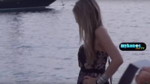 Η Εύα Καϊλή στη Μύκονο (video)