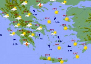 Καιρός: Ραγδαία επιδείνωση με βροχές και καταιγίδες