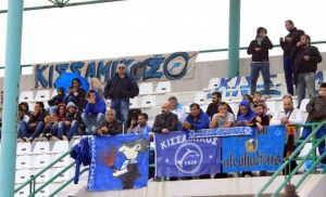 Διακριτικά οι οργανωμένοι του Κισσαμικού