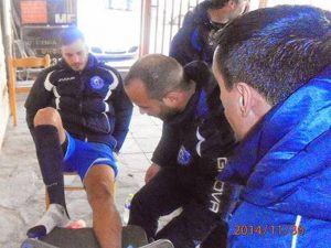 Ρήγας Φεραίος: Με αιμάτωμα ο Κρεββατάς