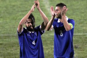 Μπουγαΐδης: «Τεράστια τιμή να φοράω το εθνόσημο»