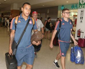 Ολυμπιακός: Επέστρεψε στη βάση του (photos)