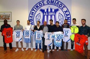 Α.Ο. Χανιά: Παρουσίασε τα νέα του αποκτήματα