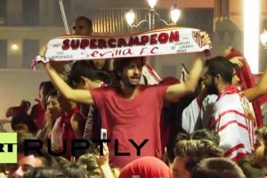«Κάηκε» η Σεβίλλη (video)