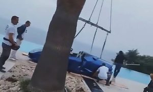 Πρώην του Νεϊμάρ βούτηξε Lamborghini σε πισίνα – Δεν φαντάζεστε για ποιον λόγο (photos+video)