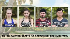 Survivor: Ποιος παίκτης φεύγει; Τι ψήφισε το κοινό στα poll μέσω Facebook; (Video)