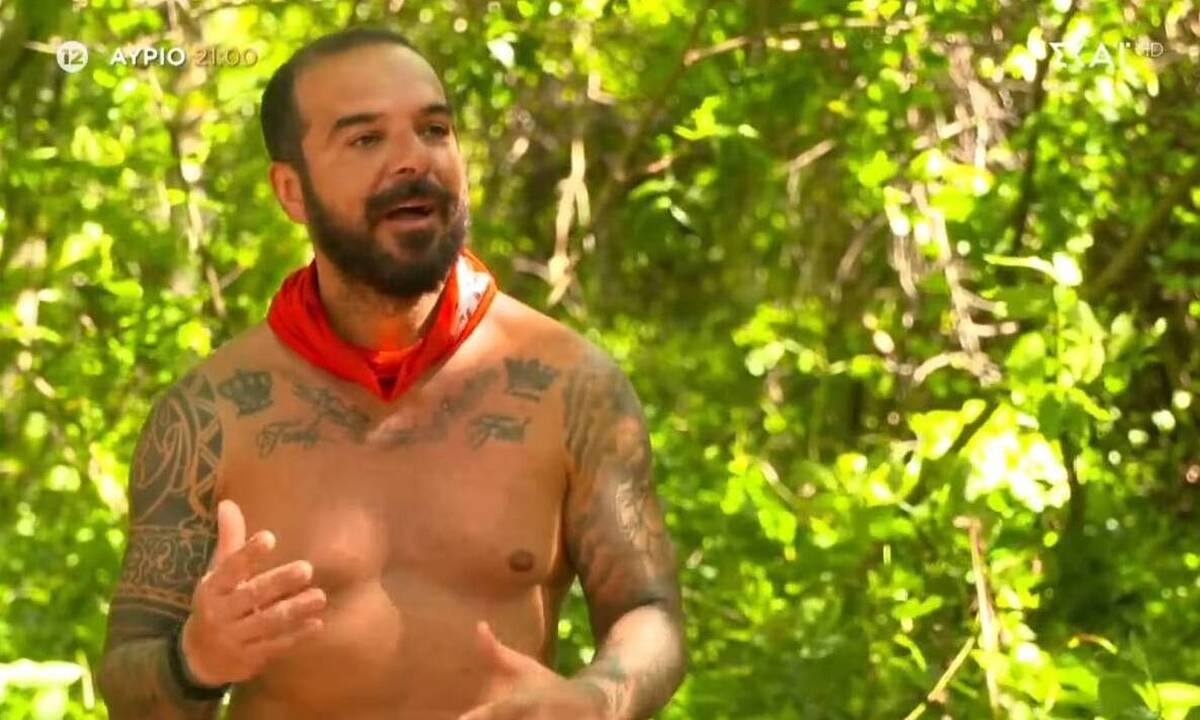 Survivor: Ο Τριαντάφυλλος προσπάθησε να κάνει τον Ταρζάν και «έφαγε» σαβούρα (vid)