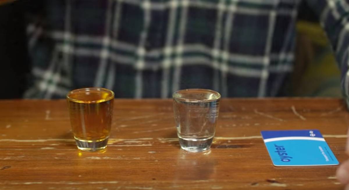 Το τρικ της χρονιάς με ουίσκι και νερό... (Video)