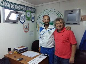 Στον Εύοσμο ο Χατζηπαναγής