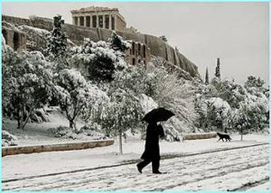 Ο χάρτης χιονόπτωσης στην Αττική και την Αθήνα που τρομάζει τις αρχές (photo)
