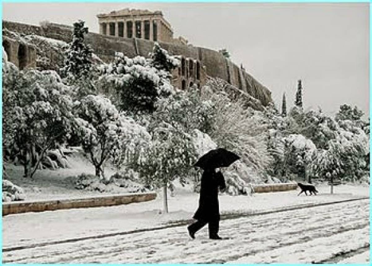 Ο χάρτης χιονόπτωσης στην Αττική και την Αθήνα που τρομάζει τις αρχές (photo)