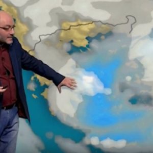 Χιονιάς Αριάδνη: Η εκτίμηση του Σάκη Αρναούτογλου για πιθανή χιονόπτωση την Τρίτη στη Θεσσαλονίκη (photo)