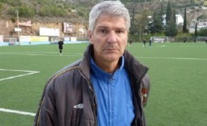 Ο Τάκης Χριστόπουλος στον πάγκο του Βύζαντα