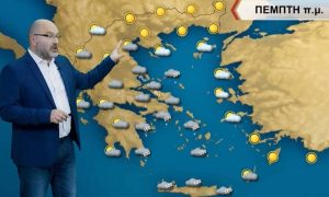 Καιρός: Θα χιονίσει και την Πέμπτη! Η πρόγνωση του Σάκη Αρναούτογλου (vid)