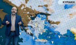 Κακοκαιρία Αρχίδαμος: Προειδοποίηση Αρναούτογλου για Aegean Snow Effect – Θα χιονίσει και στην Αθήνα