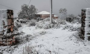 Κακοκαιρία Μπάρμπαρα: Προειδοποίηση Αρνιακού για τις χιονοπτώσεις