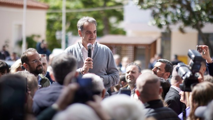 Μητσοτάκης: «Εγώ θα μιλώ για το μέλλον, οι άλλοι για το παρελθόν»