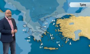 Προειδοποίηση Αρναούτογλου: Τα χαλάει ξανά ο καιρός από Τρίτη (vid)