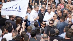 Μητσοτάκης: Σταθερή κυβέρνηση της ΝΔ, προϋπόθεση ευημερίας του τόπου…