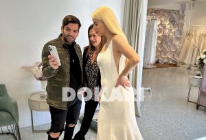 Πέτρος Συρίγος- Ρένα Θωμά: Πρόβα νυφικού λίγο πριν το γάμο (photos)