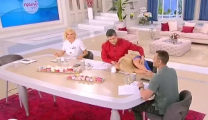 Λιποθύμισε στον «αέρα» η Αφροδίτη Γραμμέλη (Vid)