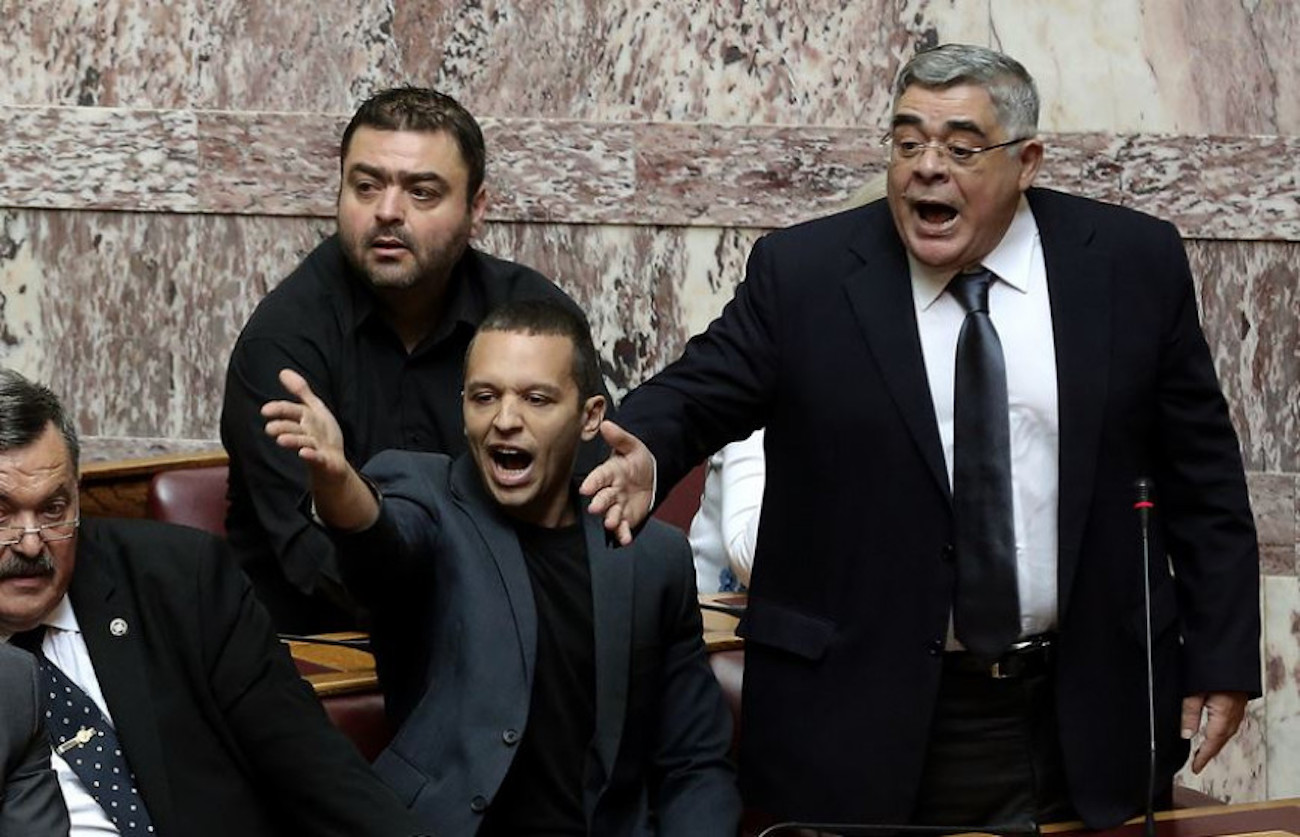 Πυρά Μιχαλολιάκου σε Κασιδιάρη και Σπαρτιάτες (vid)