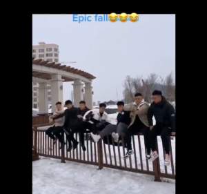 Επική πτώση που δεν θα ξεχάσουν ποτέ… (vid)