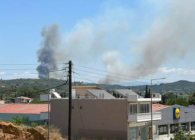 Φωτιά τώρα στην Ηλεία: Διπλό μέτωπο σε εξέλιξη