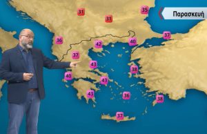 Καύσωνας: Ερχονται 40άρια… plus! Προειδοποίηση Αρναούτογλου