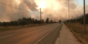 Αδιανόητο! Κόλαση φωτιάς στην Αγχίαλο, σε αποθήκη πυρομαχικών του στρατού