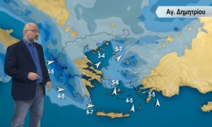 Πού θα βρέξει; Η ανάλυση του Σάκη Αρναούτογλου… (Vid)