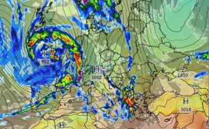 Διαδοχικές ισχυρές κακοκαιρίες «βλέπει» το GFS (vid)