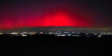 Βόρειο σέλας: Το σπάνιο φαινόμενο στη βόρεια Ελλάδα