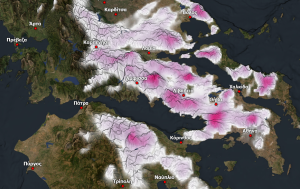 Πού θα χιονίσει και πόσο; Οι χάρτες του Meteo