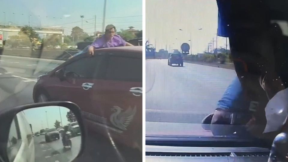 Αντρας σε απόγνωση, κάνει τα πάντα για να μην τον χωρίσει η γυναίκα του (Vid)