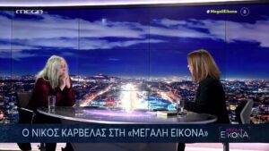 Φούλ επίθεση του Καρβέλα στη Νίκη Λυμπεράκη (vid)
