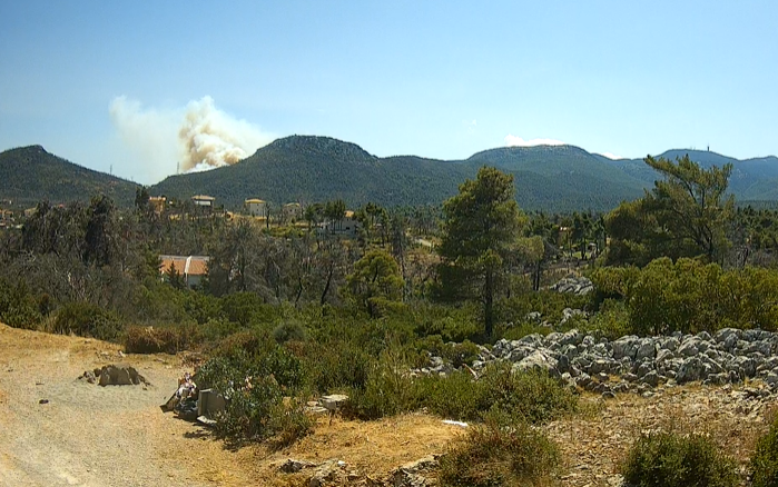 Φωτιά τώρα στην Πάρνηθα: Μεγάλη κινητοποίηση στο Κατσιμίδι