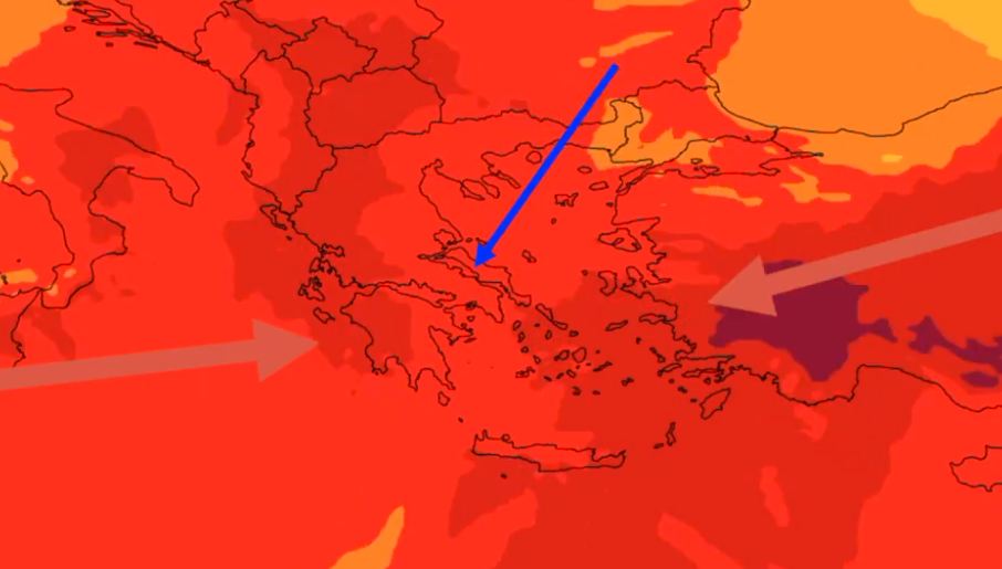 Καιρός: Προειδοποίηση Κολυδά για μελτέμι και ζέστη (Vid)