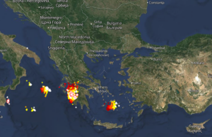 Κακοκαιρία Live: Λαίλαπα ισχυρών καταιγίδων σε εξέλιξη