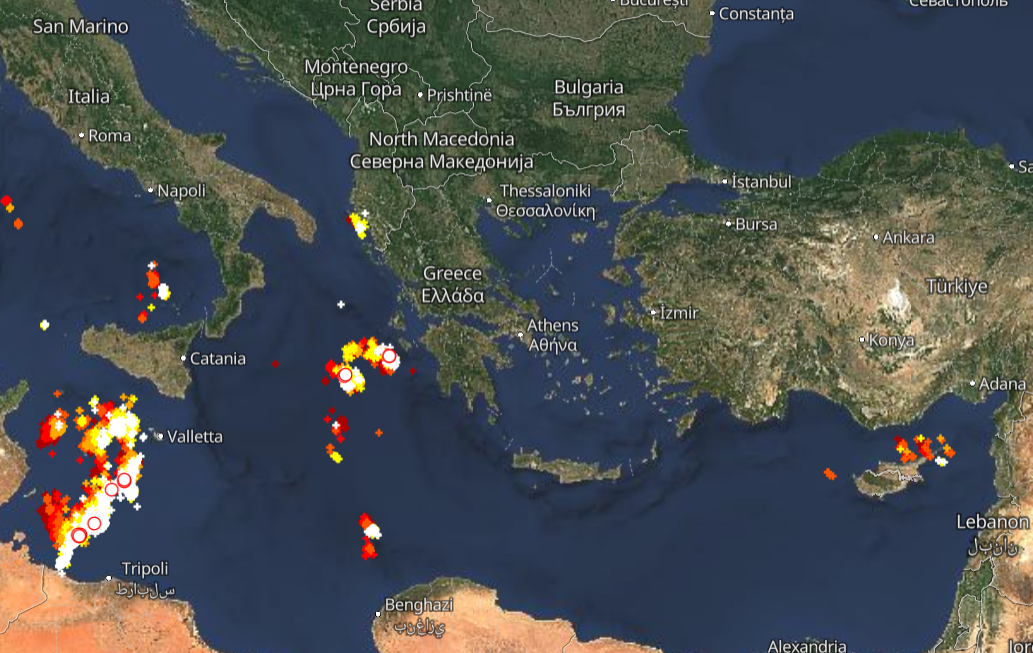 Λαίλαπα καταιγίδων Live: Ξεκίνησε! Πού εκδηλώνονται καταιγίδες τώρα
